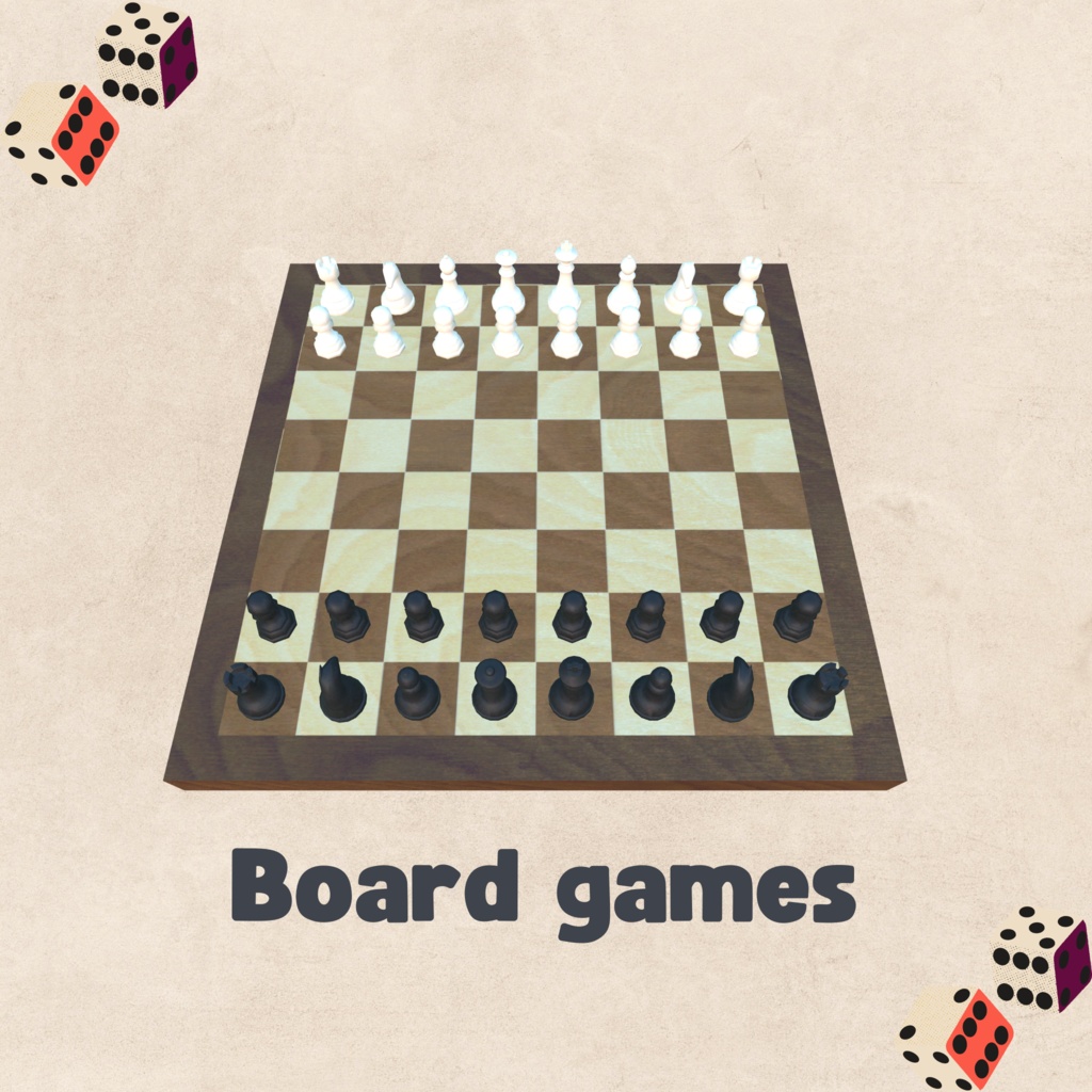 おなじみのボードゲームセット