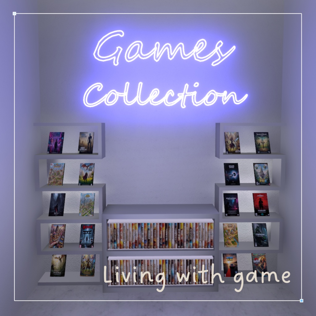 【VRCワールド】二人暮らしのゲーミングルーム~Living with game~