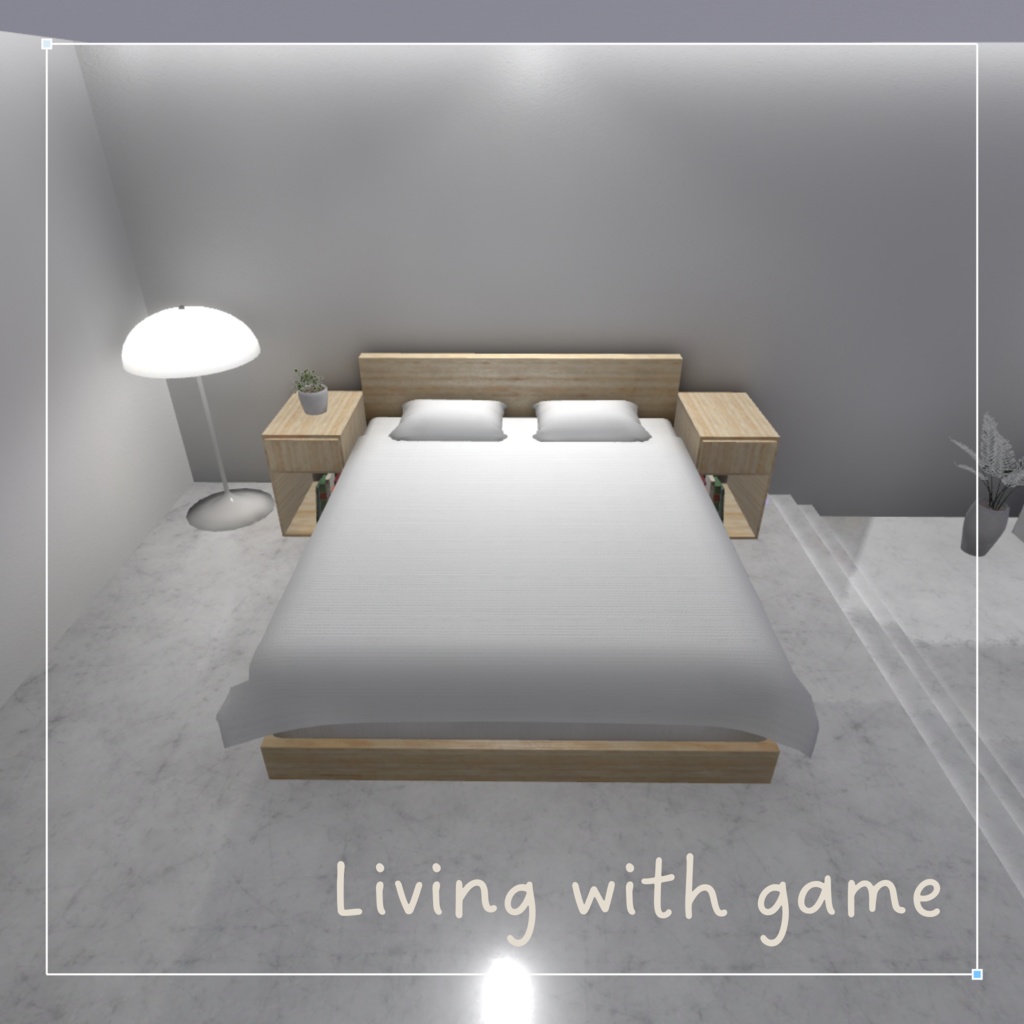 【VRCワールド】二人暮らしのゲーミングルーム~Living with game~