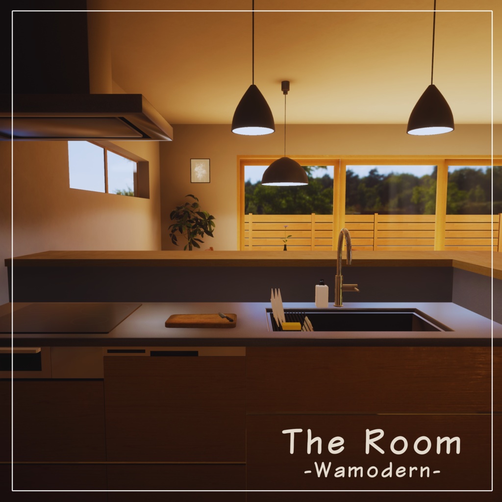 【VRCワールド】The Room-Wamodern-