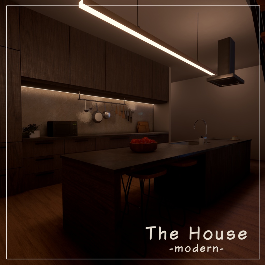 【VRCワールド】The house -modern-