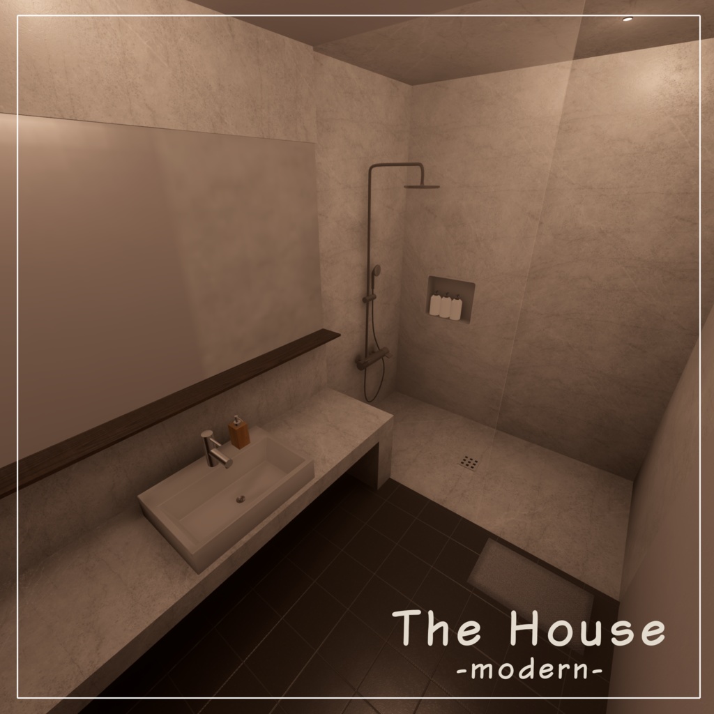 【VRCワールド】The house -modern-
