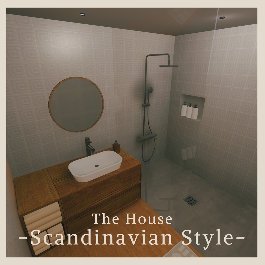 【VRCワールド】The House -Scandinavian Style-