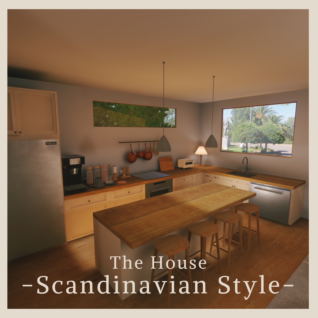 【VRCワールド】The House -Scandinavian Style-