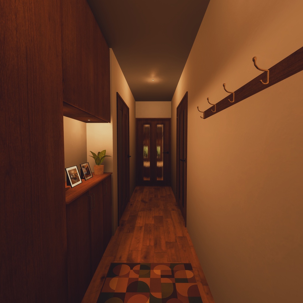 【VRCワールド】The House -Midcentury Style-