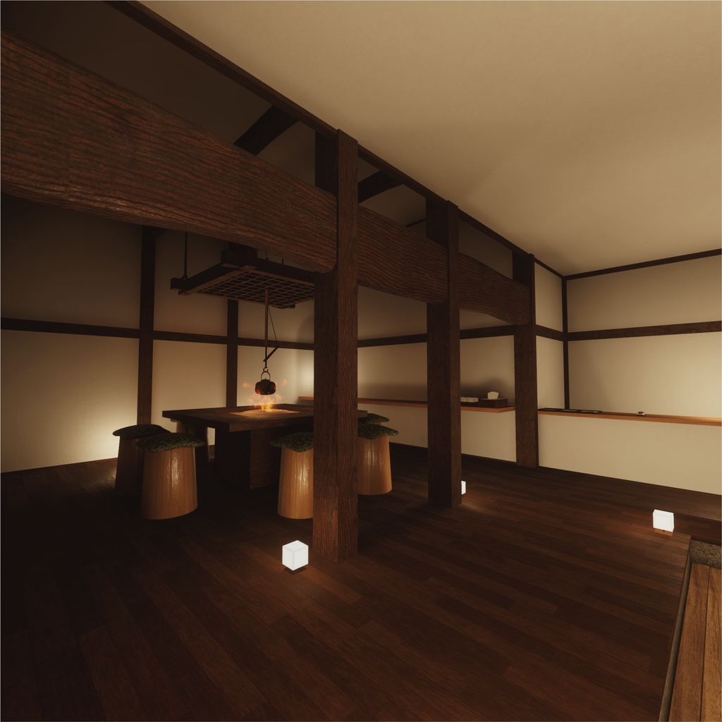 【11/15まで20%OFFセール】【VRCワールド】古民家サウナ-NOKI-