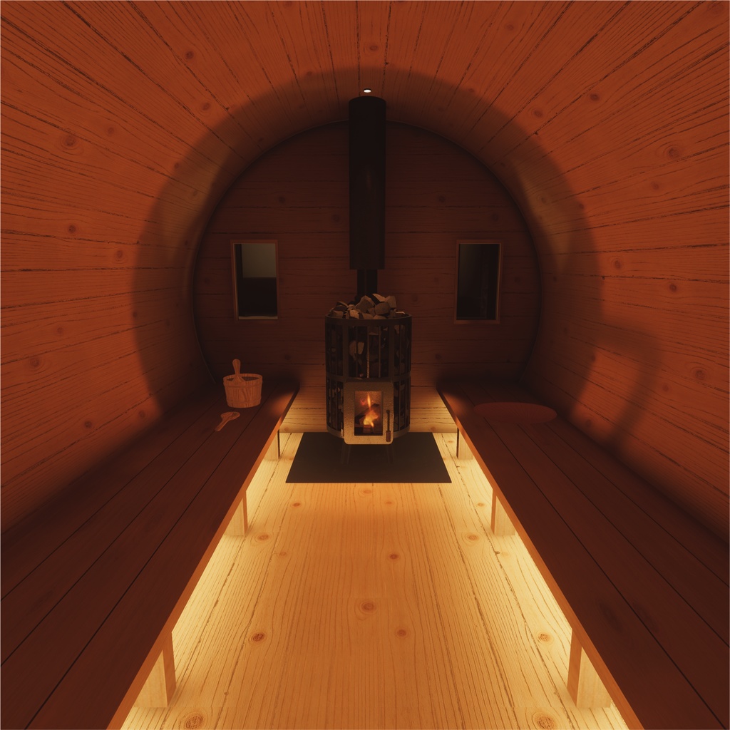 【11/15まで20%OFFセール】【VRCワールド】古民家サウナ-NOKI-