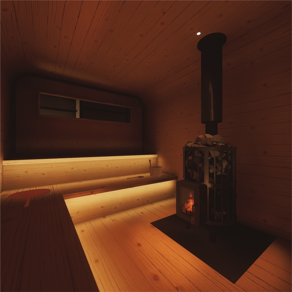 【11/15まで20%OFFセール】【VRCワールド】古民家サウナ-NOKI-