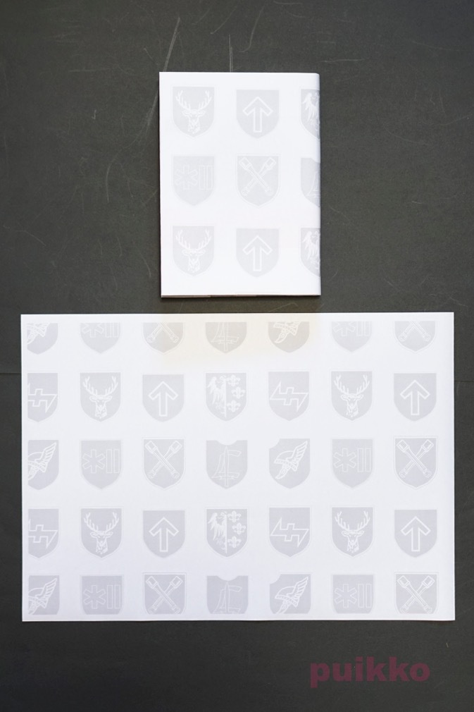 紙製ブックカバー 武装親衛隊