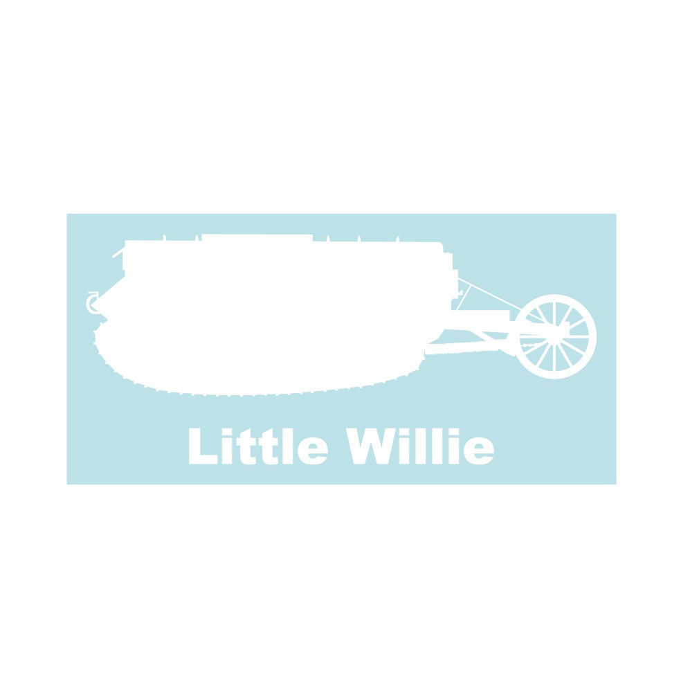 戦車ステッカー リトル・ウィリー