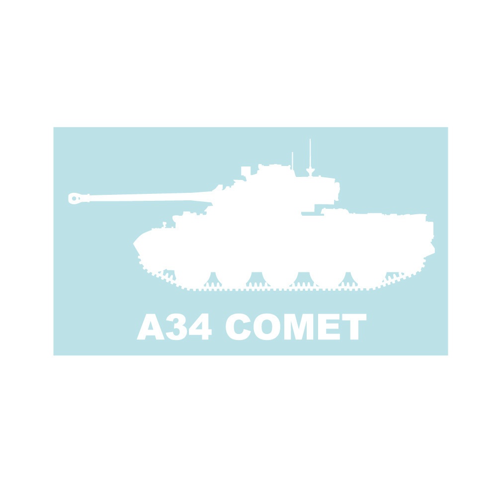 戦車ステッカー コメット巡航戦車