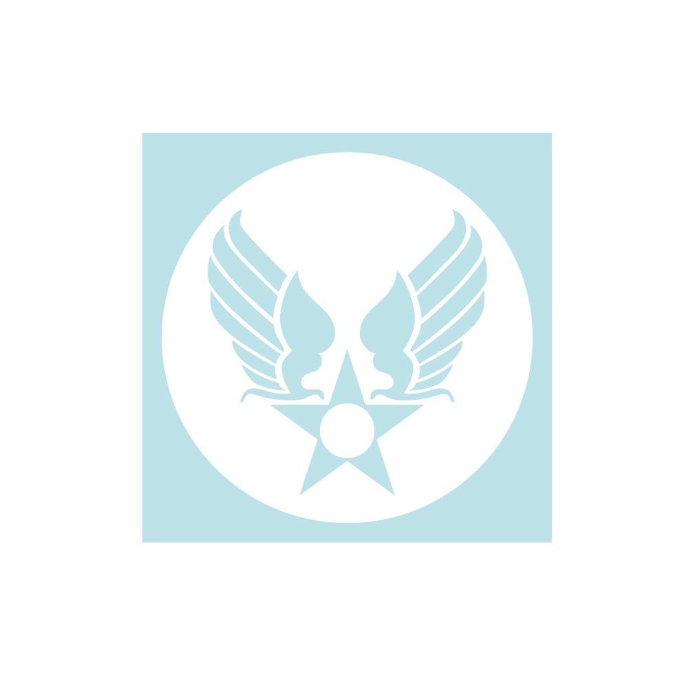 ミリタリーステッカー アメリカ空軍マーク(旧)