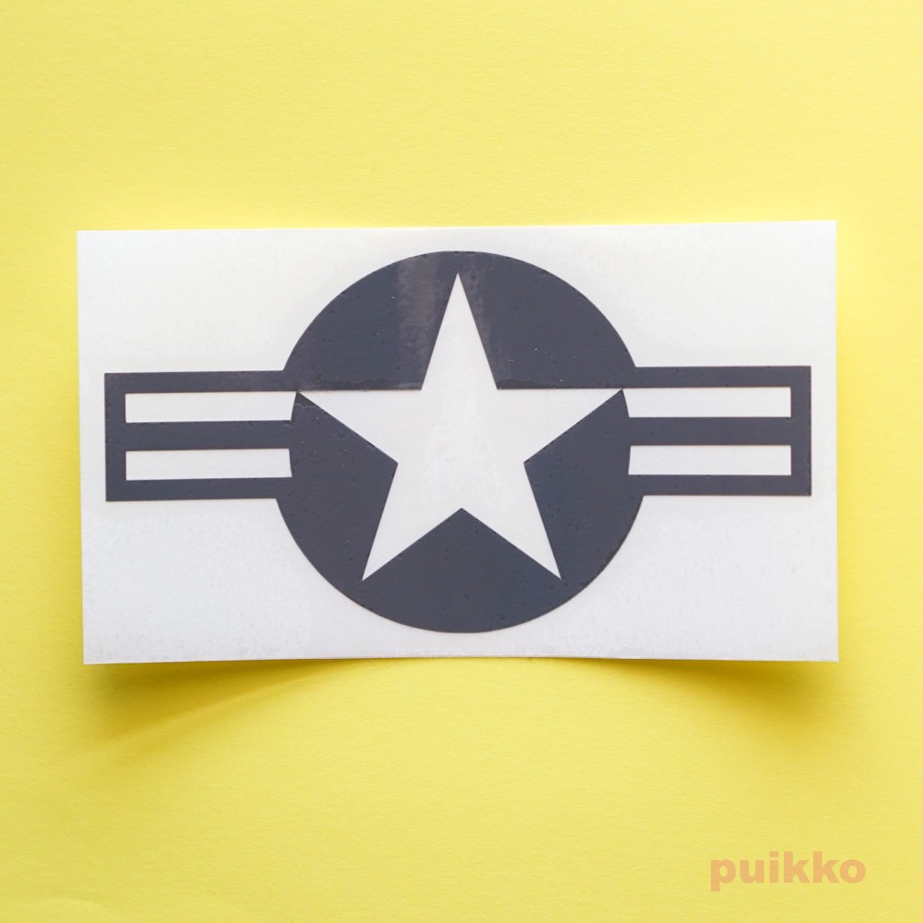 ミリタリーステッカー アメリカ国籍マーク
