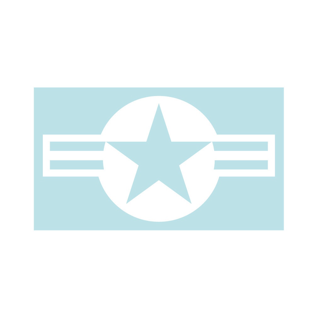 ミリタリーステッカー アメリカ国籍マーク