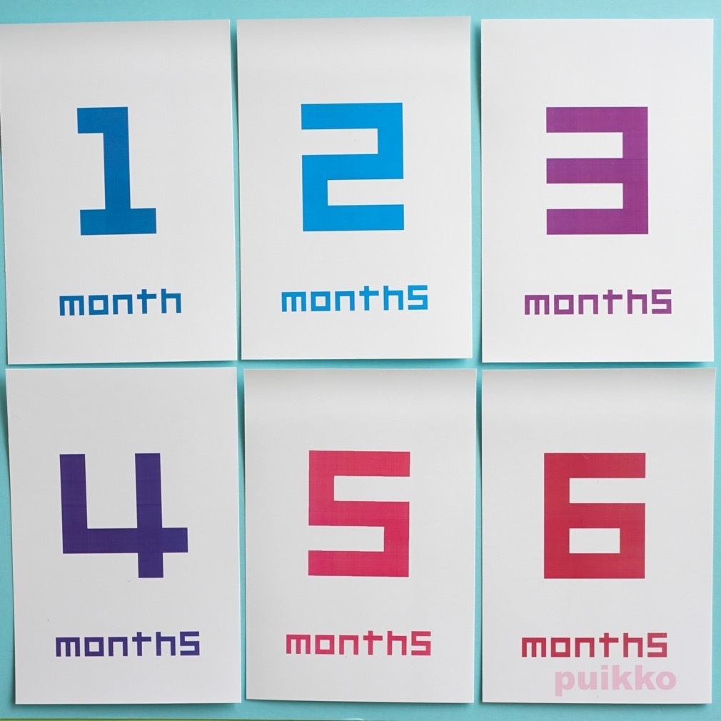 ベビーマンスリーカード Square