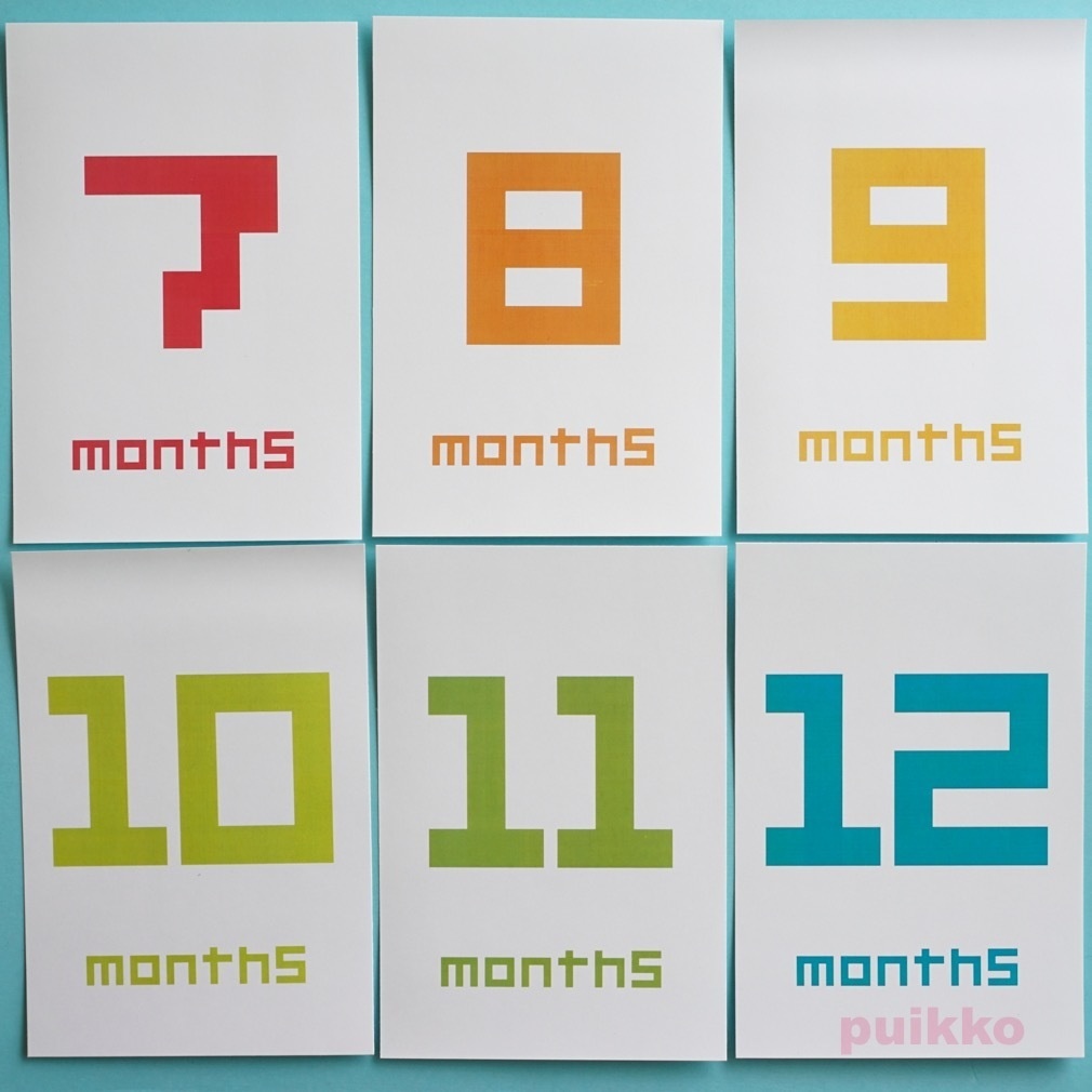 ベビーマンスリーカード Square