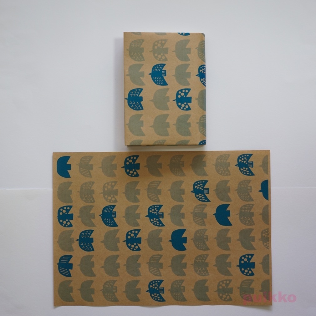 紙製ブックカバー 北欧パターン(カラー)