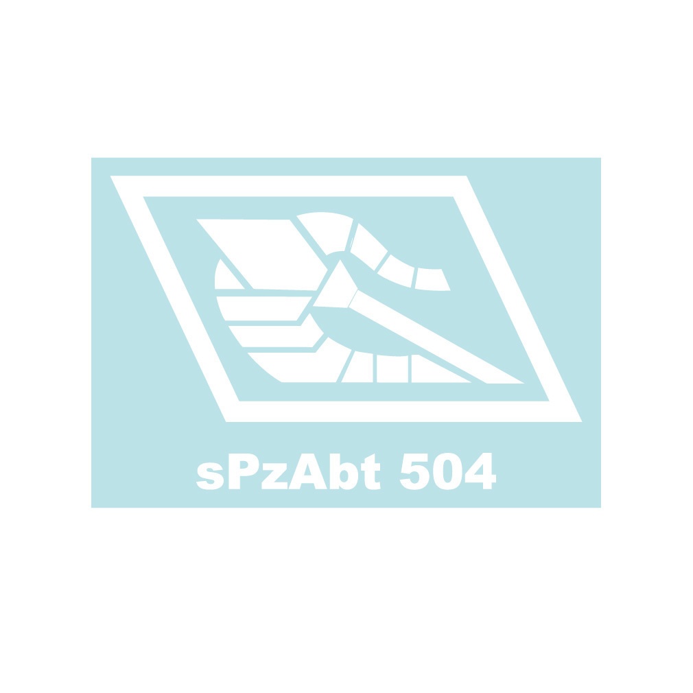 戦車ステッカー 第504重戦車大隊マーク