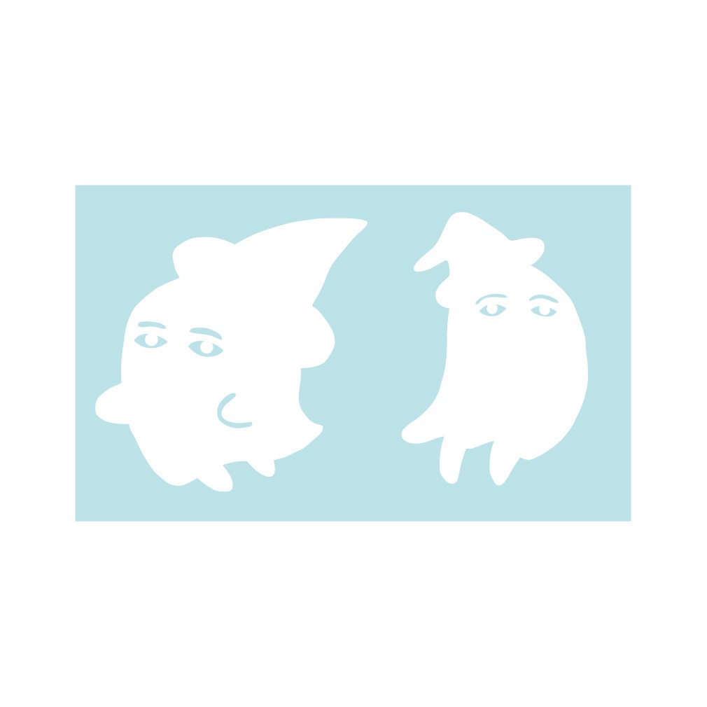 ステッカー ハロウィン メジェドおばけ