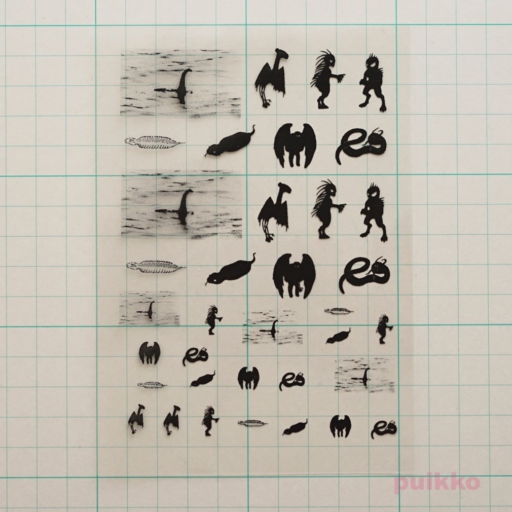 未確認生物 レジン封入用フィルム