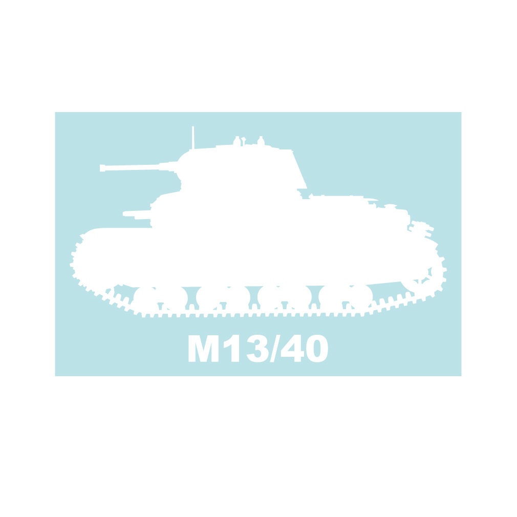 戦車ステッカー M13/40