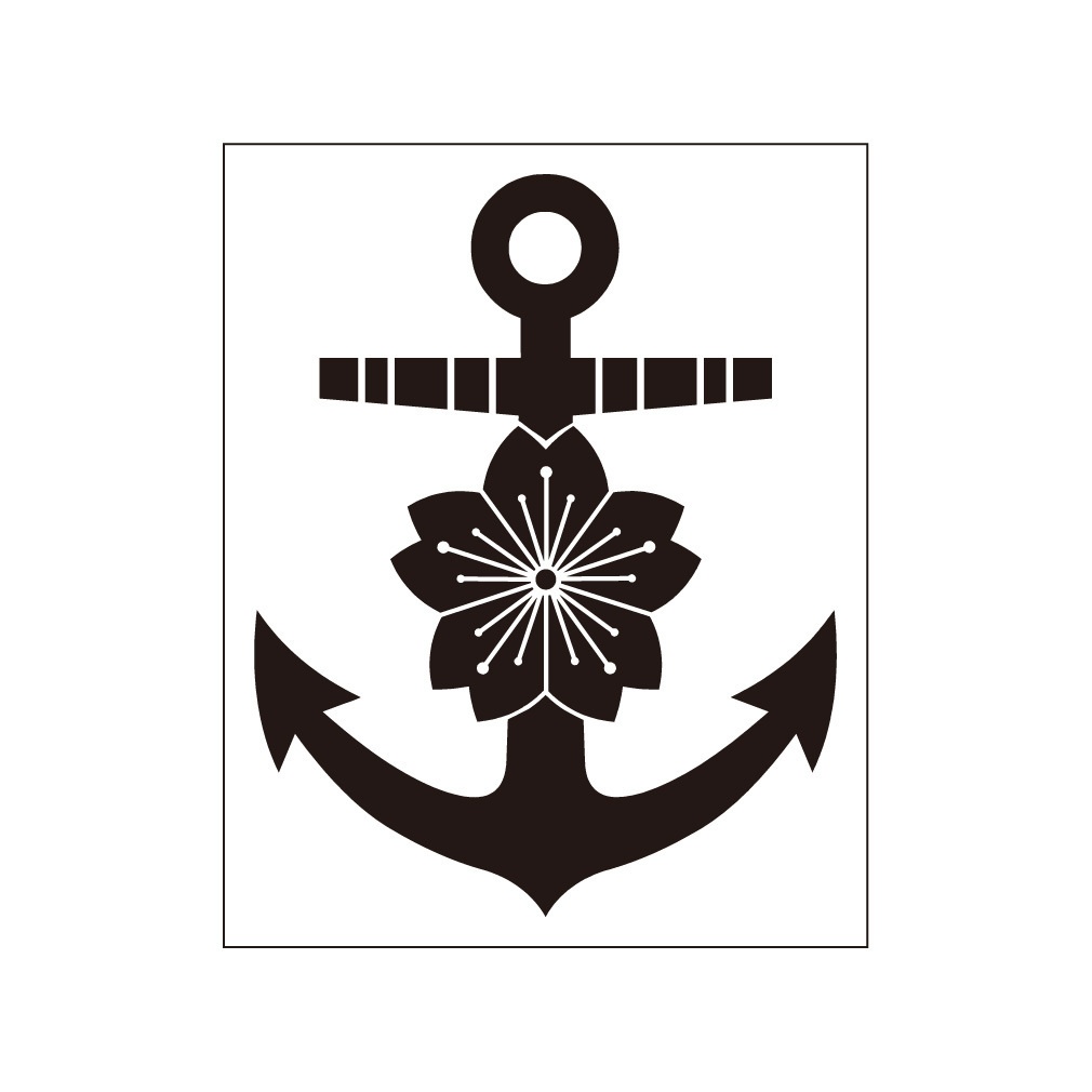 ミリタリーステッカー 大日本帝国海軍記章