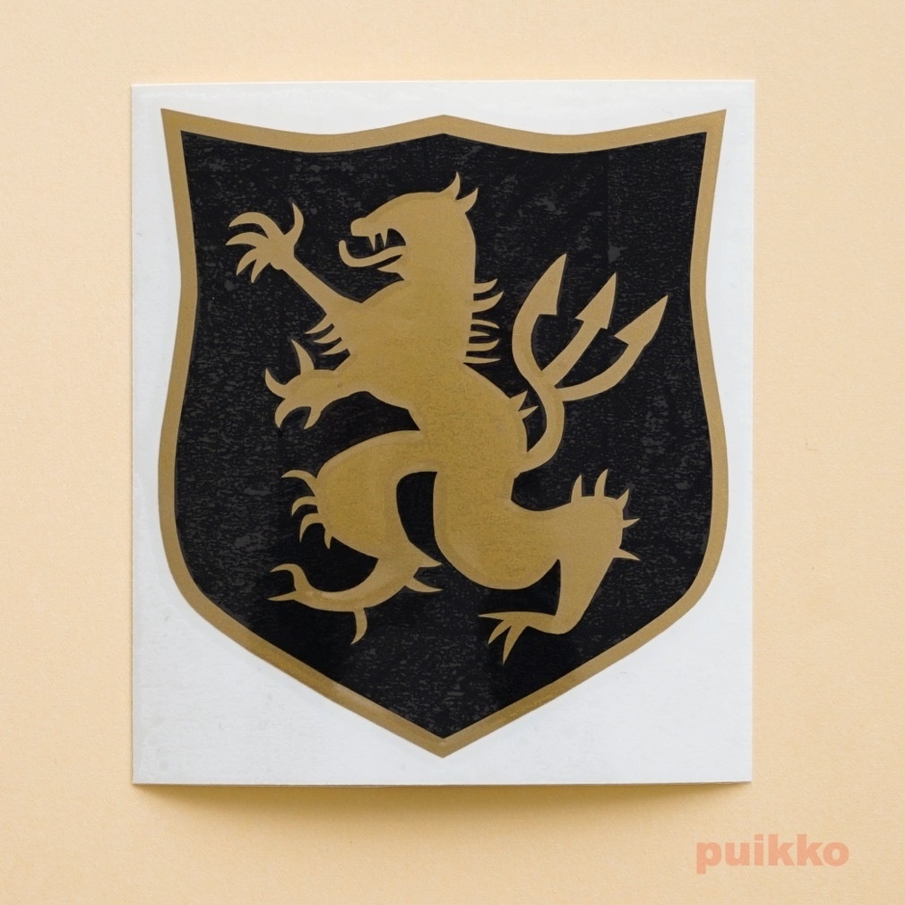 ミリタリーステッカー(重ね貼りタイプ) DEVGRU ライオン