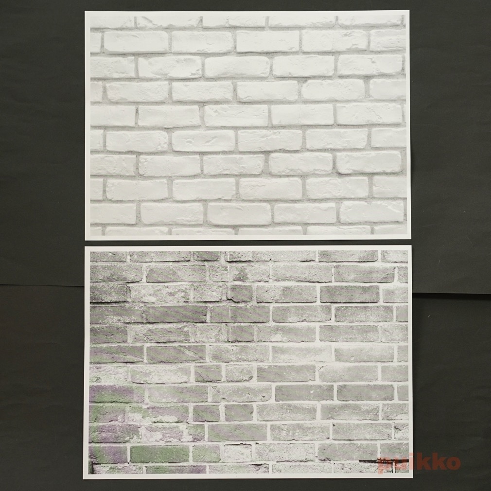 紙製ブックカバー レンガ