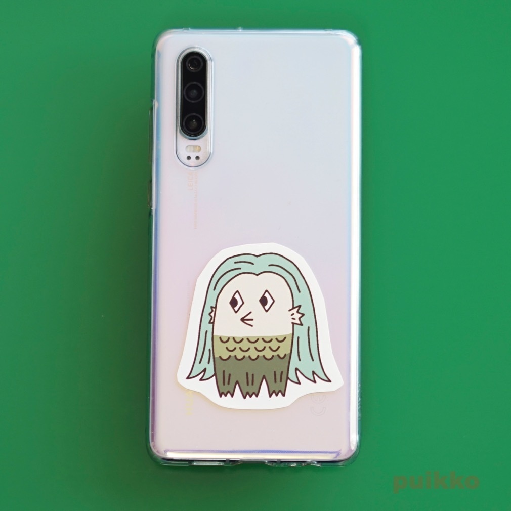 吸着シール(4枚セット) 妖怪 アマビエ3