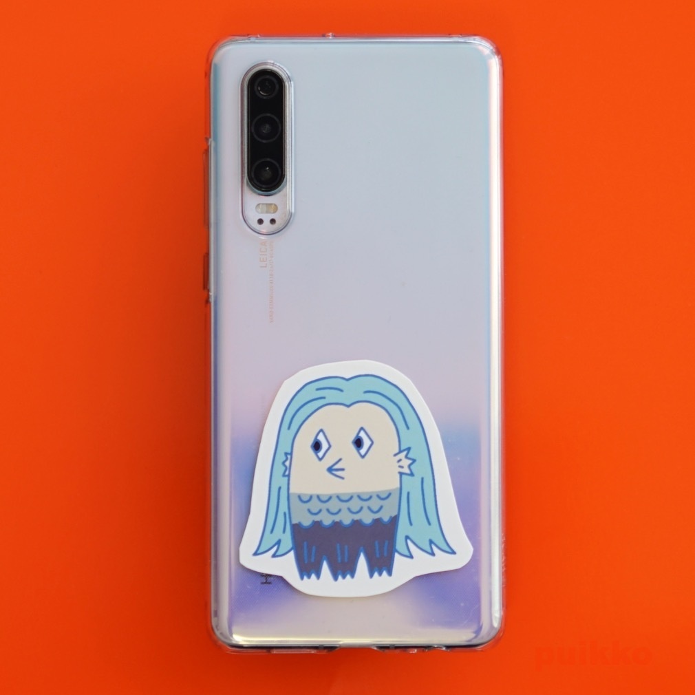 吸着シール(4枚セット) 妖怪 アマビエ4