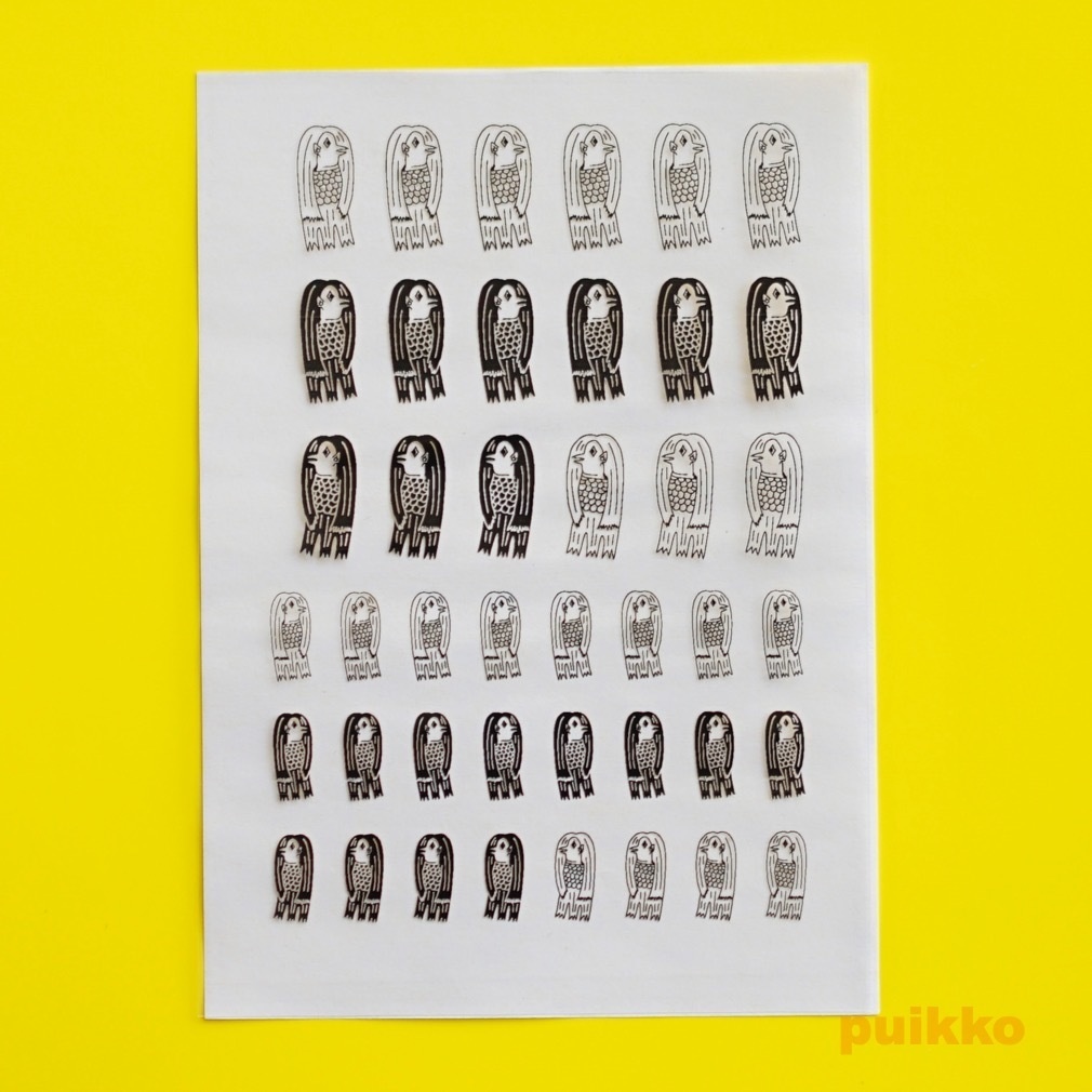 妖怪 アマビエ 箔押し レジン封入用フィルム