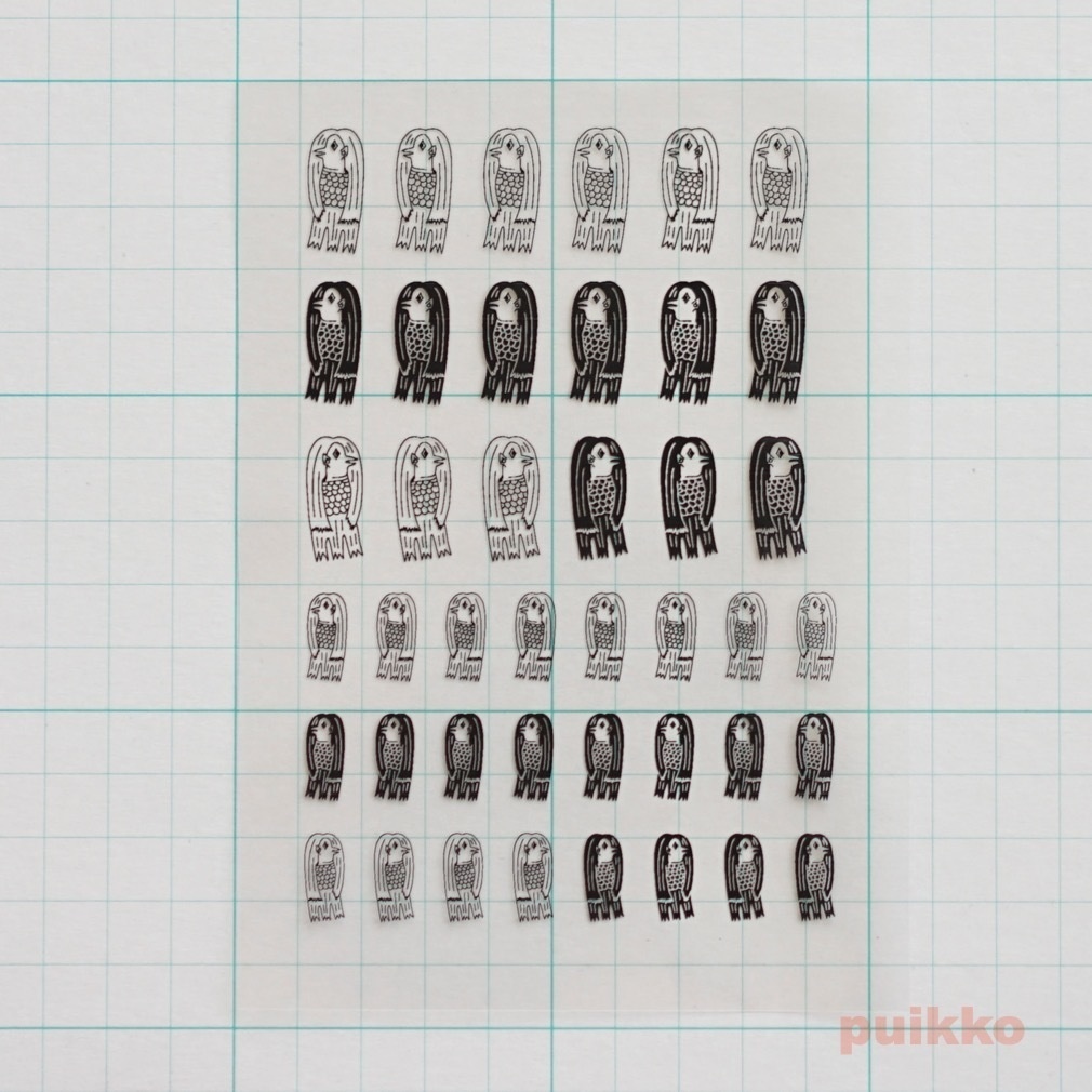 妖怪 アマビエ レジン封入用フィルム