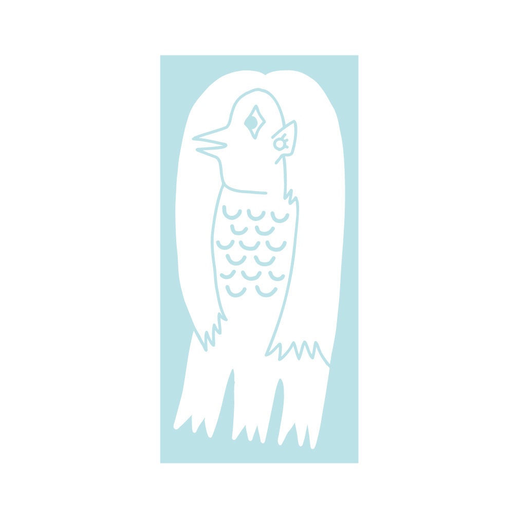 ステッカー 妖怪 アマビエ2