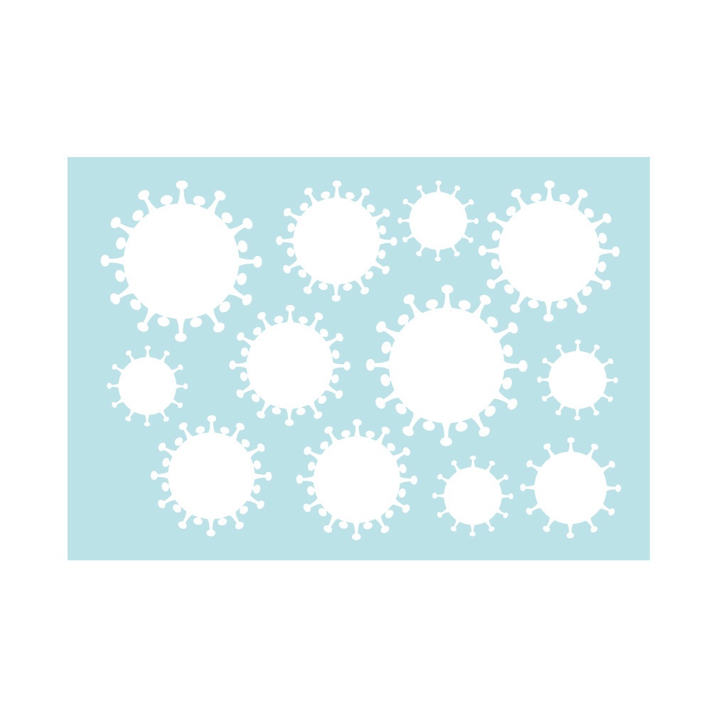 ステッカー 感染予防