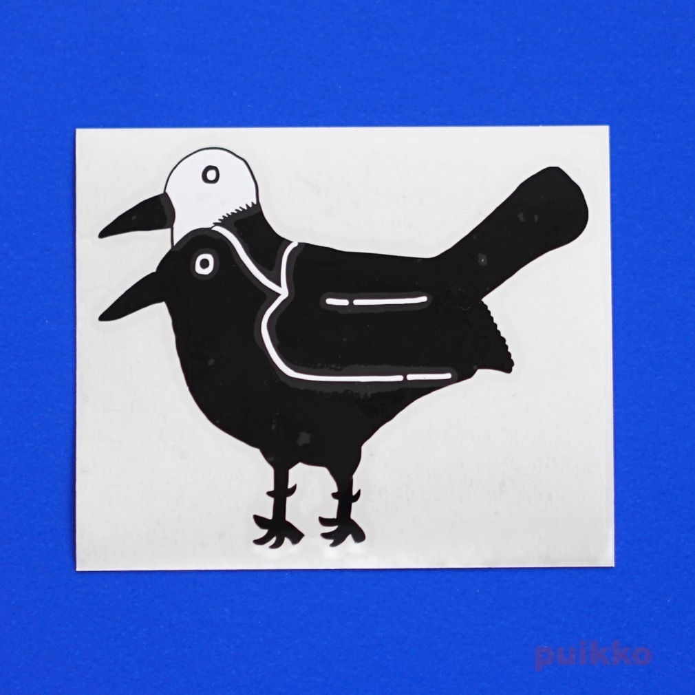 ステッカー(重ね貼りタイプ) ヨゲンノトリ