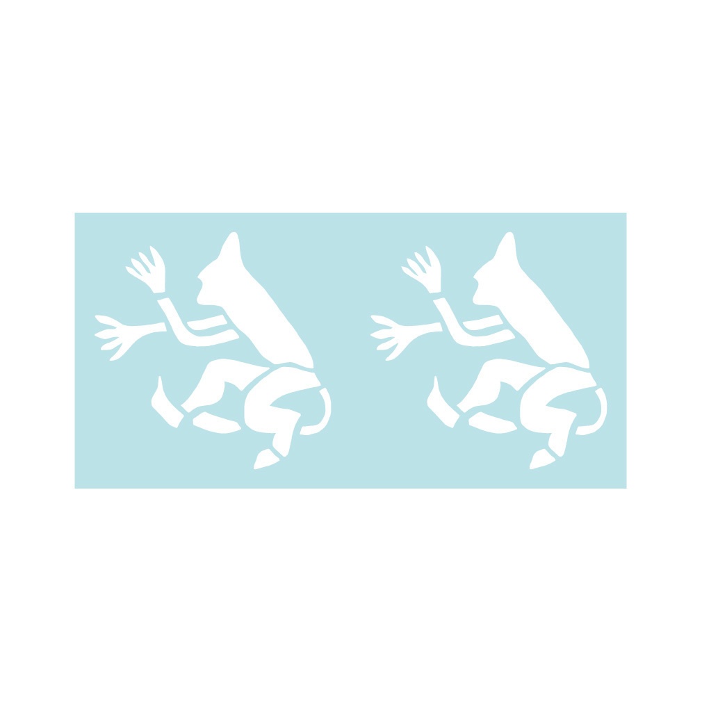 戦車ステッカー ダス・ライヒ「跳ねる悪魔」60mm(2片)