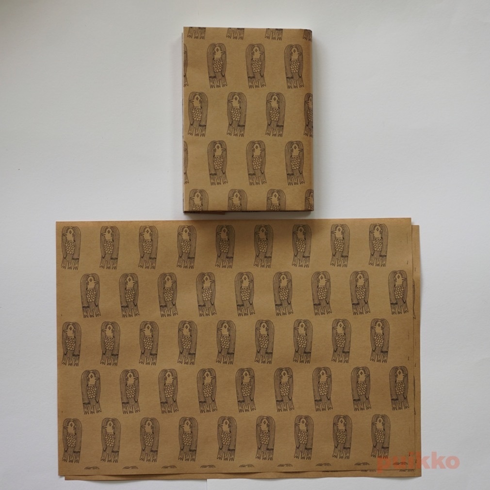 紙製ブックカバー アマビエ+ヨゲンノトリ