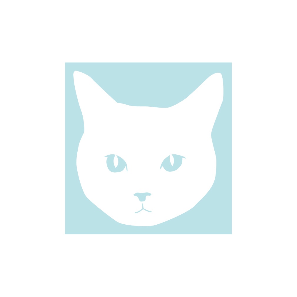 ステッカー 猫の顔2