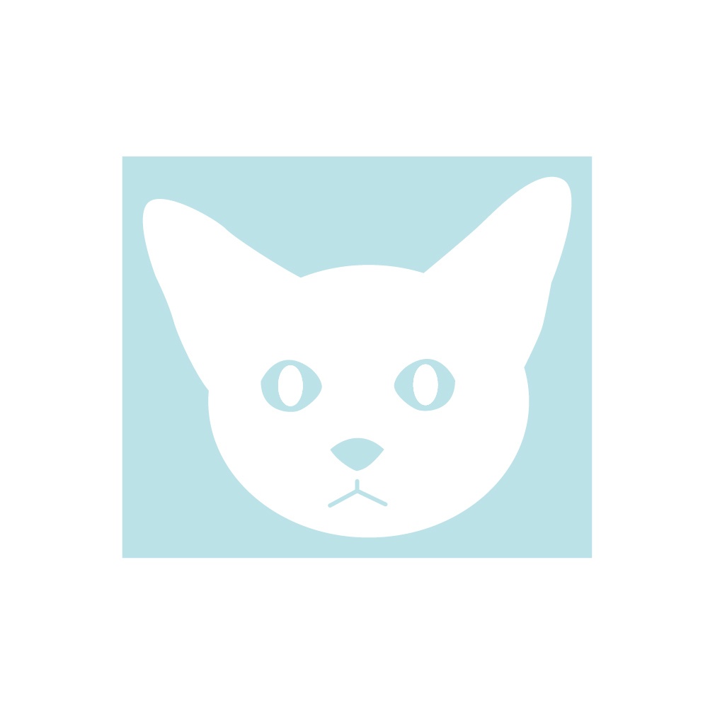 ステッカー 猫の顔3