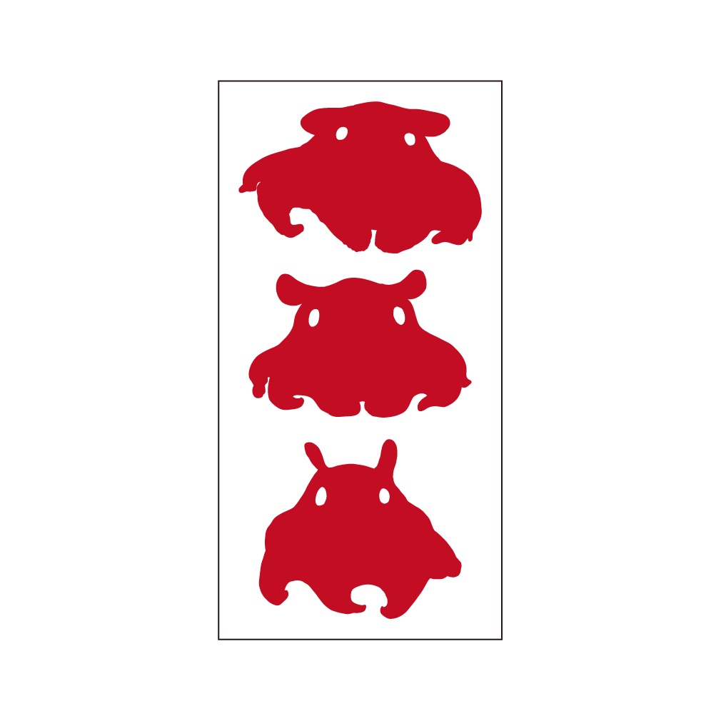 ステッカー メンダコ(3片)