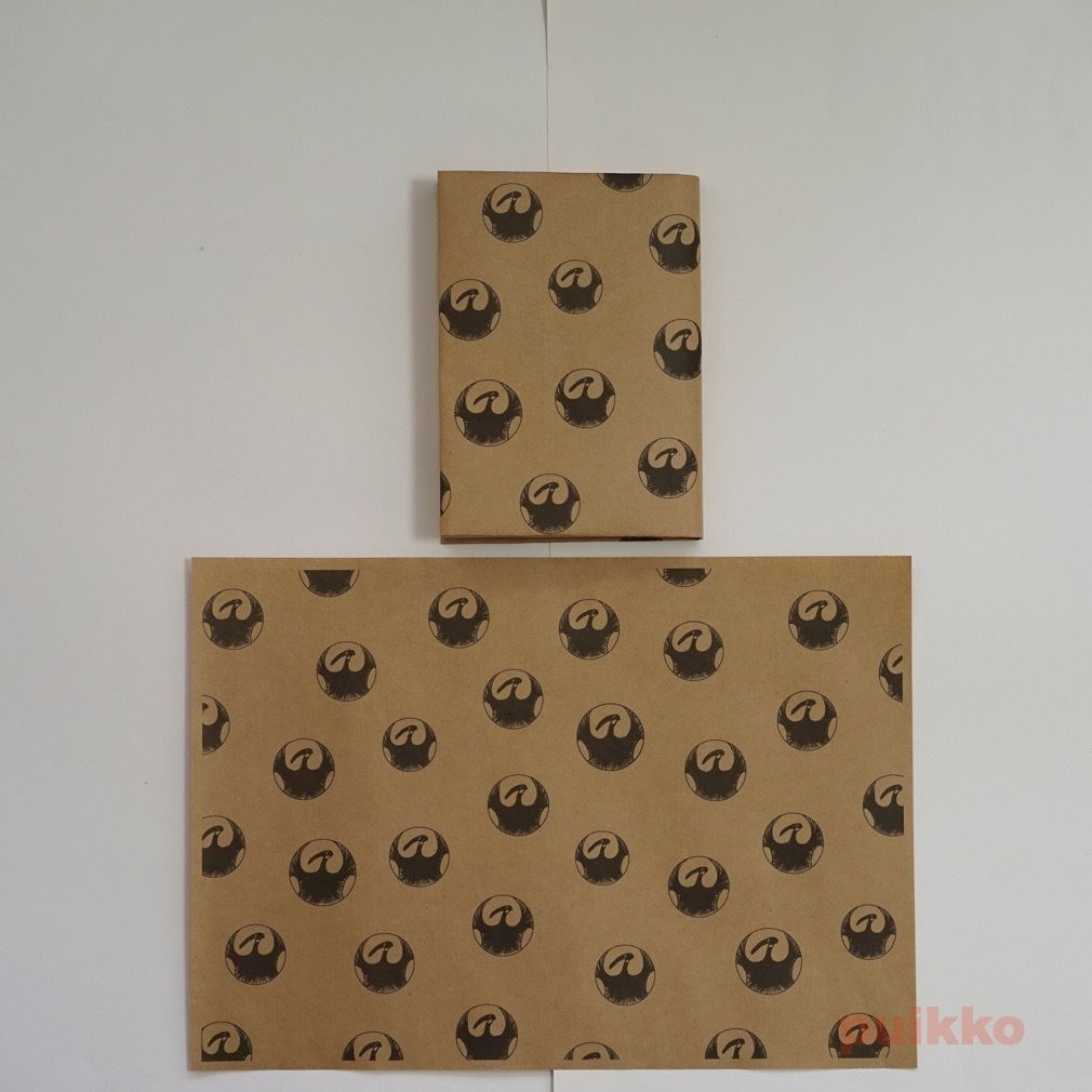 紙製ブックカバー 面白文様1 山東京伝「小紋雅話」