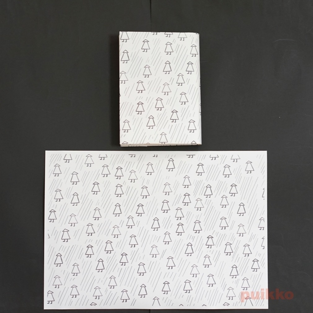 紙製ブックカバー 面白文様1 山東京伝「小紋雅話」