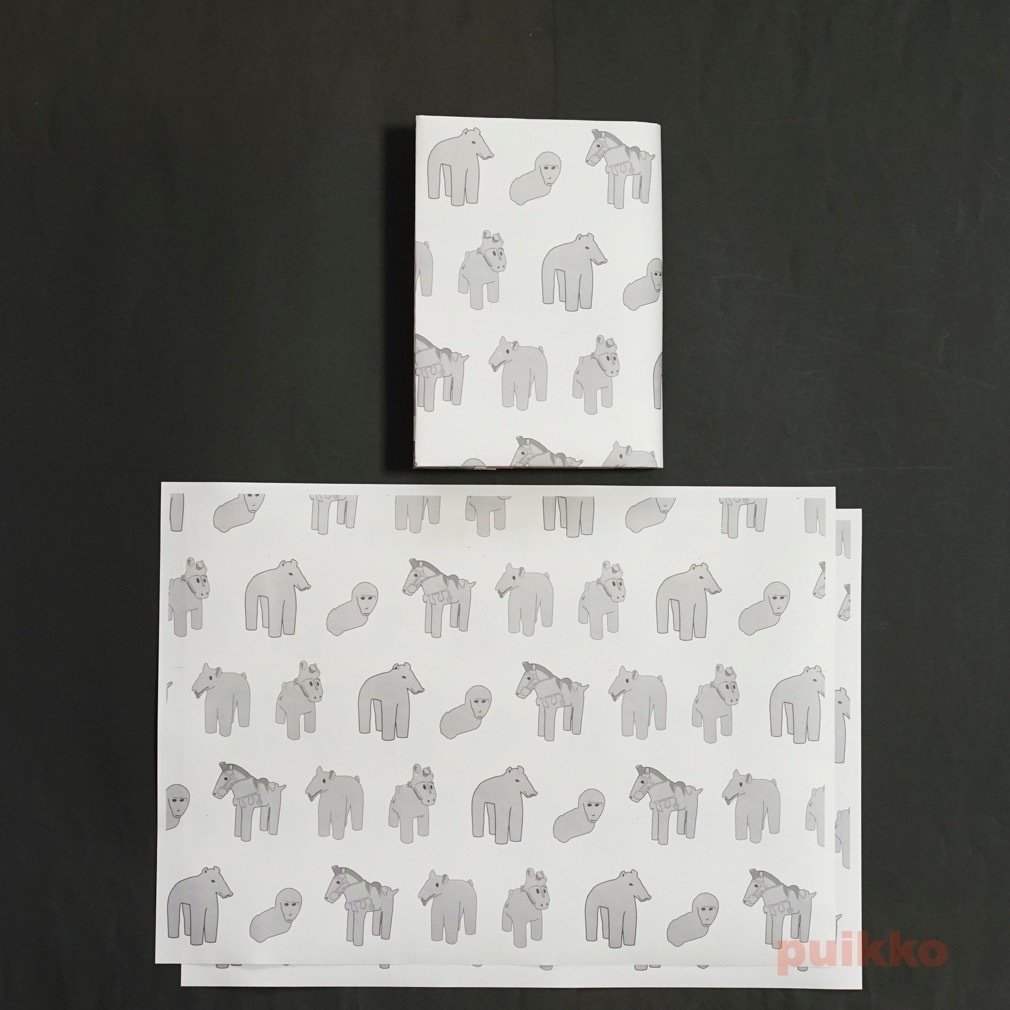 紙製ブックカバー 埴輪