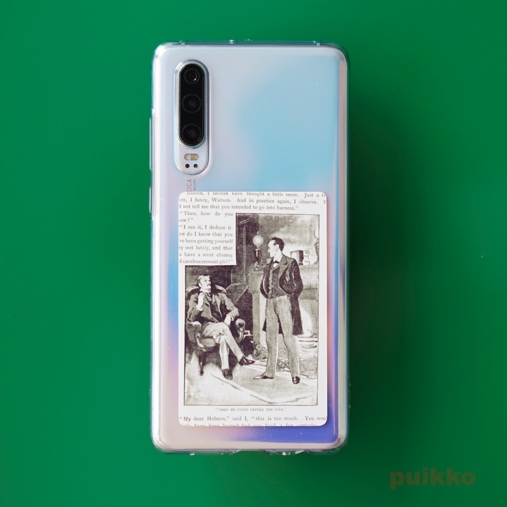 シールタイプステッカー(3枚セット) シャーロック・ホームズ