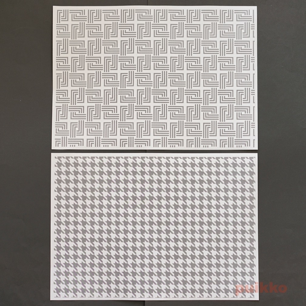 紙製ブックカバー 和柄パターン5