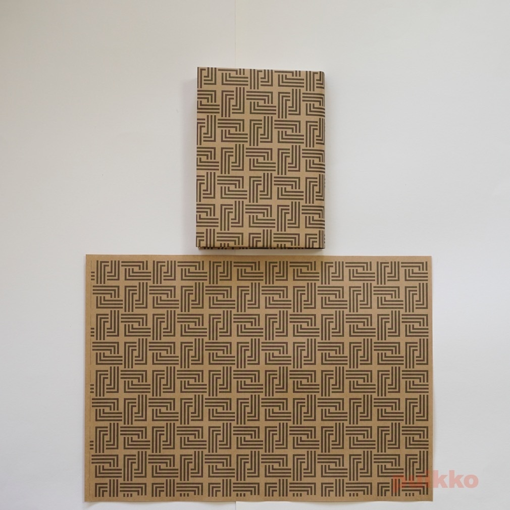 紙製ブックカバー 和柄パターン5