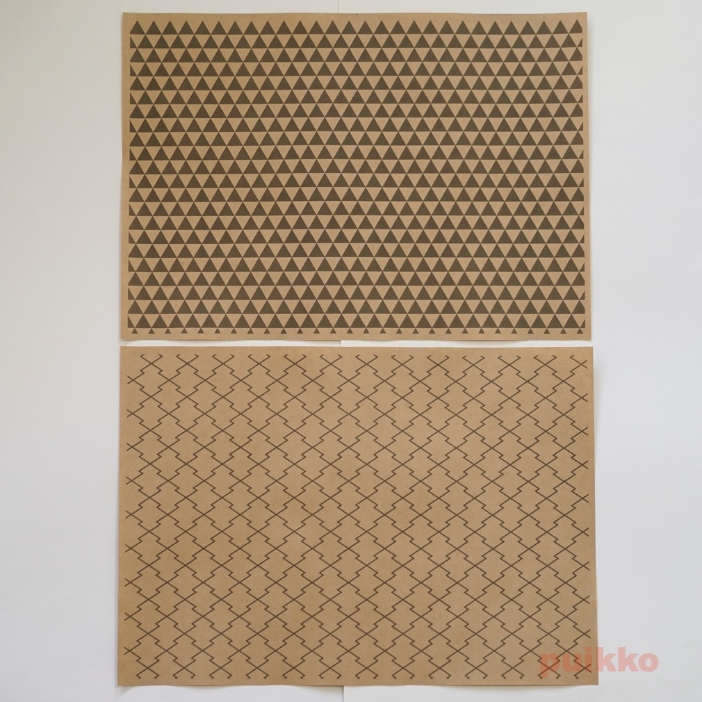 紙製ブックカバー 和柄パターン5