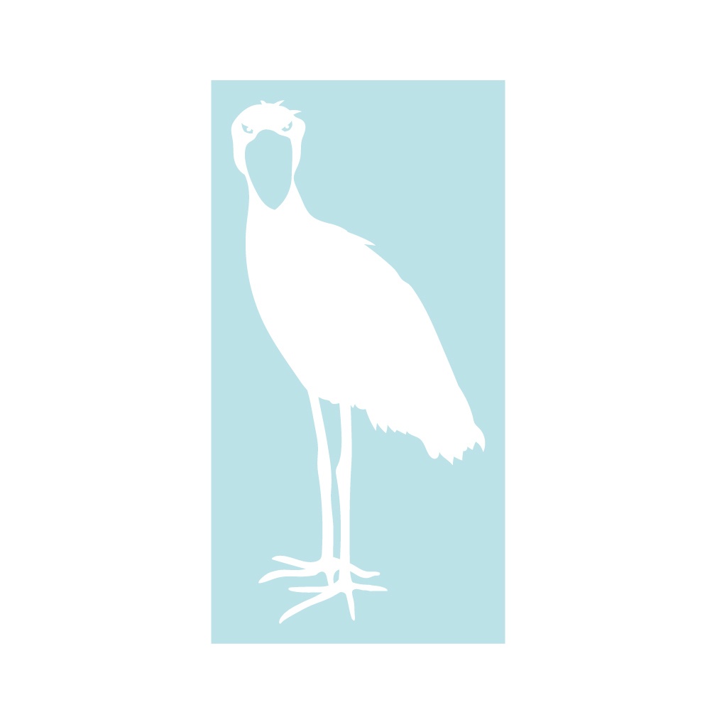 ステッカー ハシビロコウ