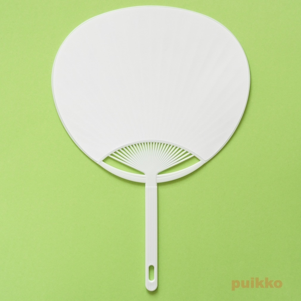 うちわ 歌川国芳「猫飼好五十三疋」上