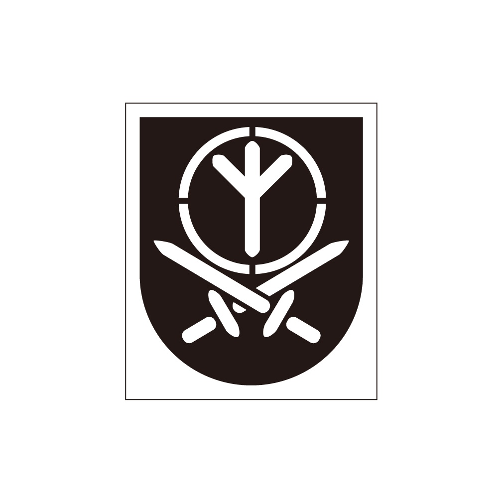 ミリタリーステッカー 第4装甲師団エンブレム